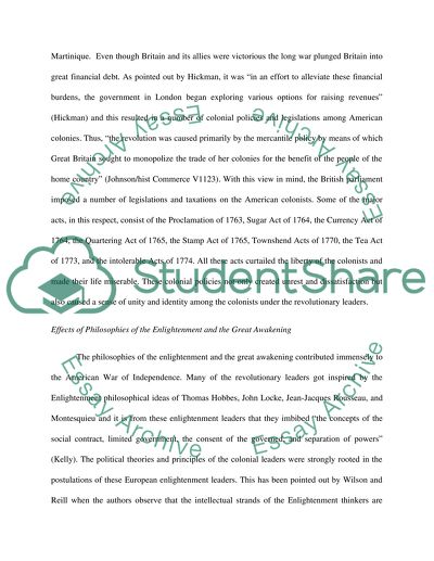 The American Revolution