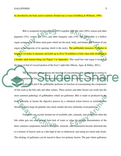 Pathology and Treatment of Gallstones