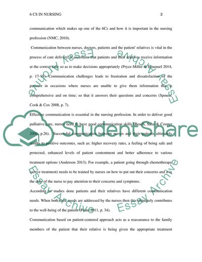 Six Values and Behaviors in the Nursing Profession