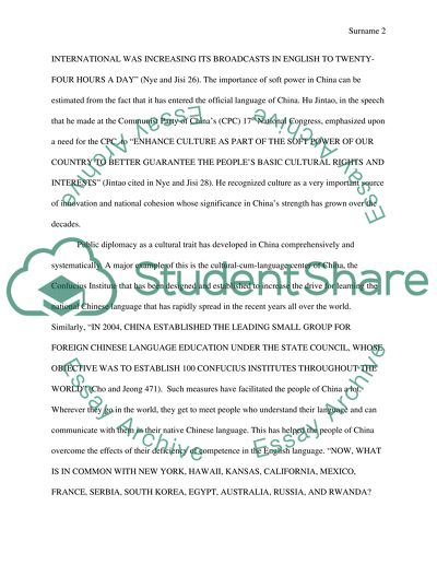 Cultural Features of China Today