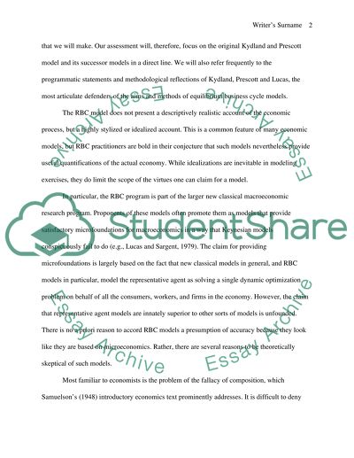 Real Business Cycles