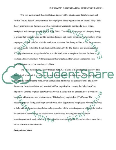 Improving Organization Retention