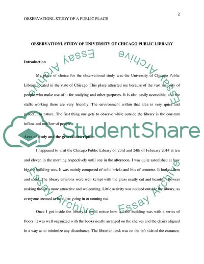 The University of Chicago Public Library