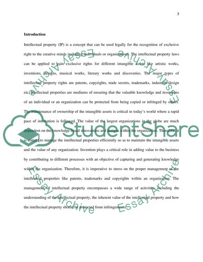 Importance of Patent as an Intellectual Property Right in Competitive Business Environment