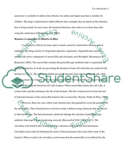 Critical analysis of specific drug used in clinical practice-CO-AMOXICLAV