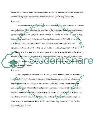 Supreme Court Winery Decision