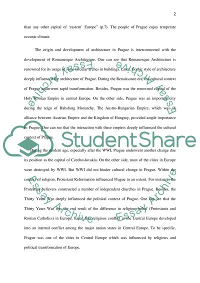 A guide through Prague,its rich history and heritage