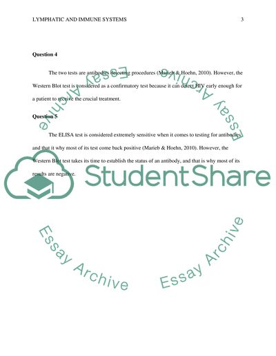 Lymphatic and Immune Systems