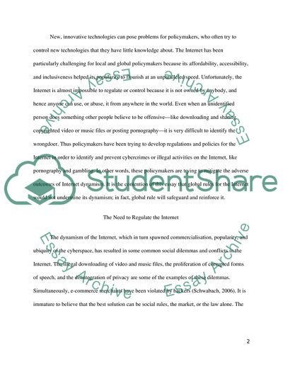 Global Rules for the Internet: International Coordination and Accord