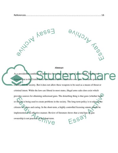 Gun Licensing Policy: Pro and Con Arguments