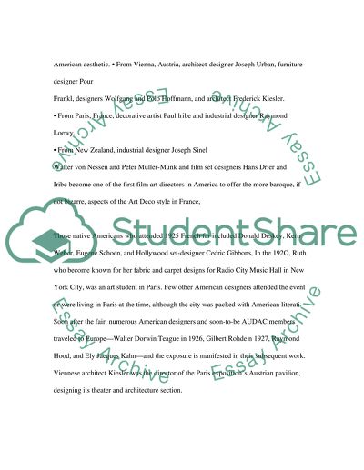 What makes American Design American