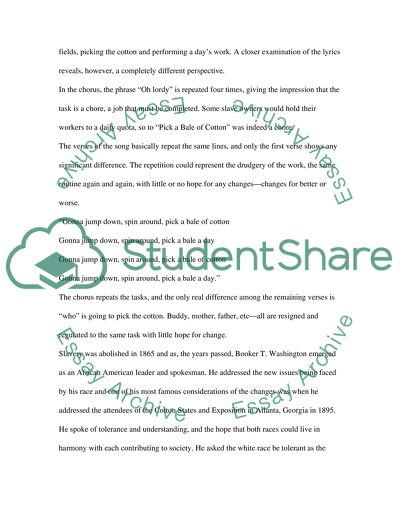 Old negro spiritual songs image