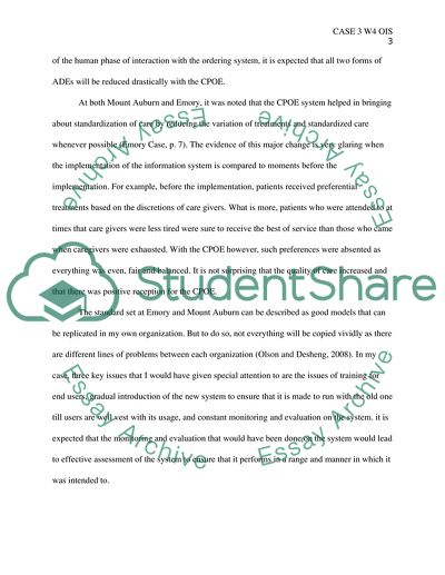 Computerized Provider Ordering Entry System