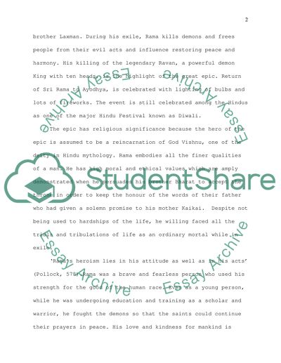 Heroism in The Odyssey and Ramas Exile