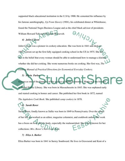 The Impact on the Home Economics Movement