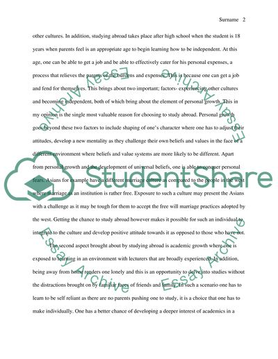 New Environments and Cultures While Studying Abroad