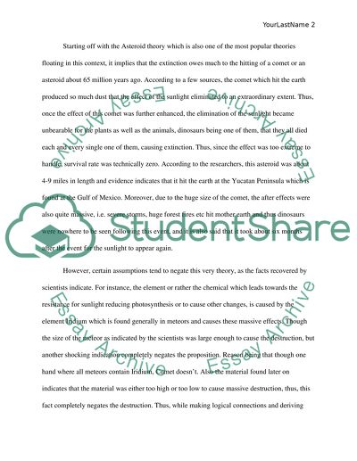 Why Did Dinosaurs Become Extinct