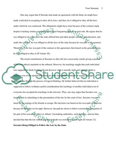 Is It Right to Act in Ones Own Best Interest, Or to Obey the State