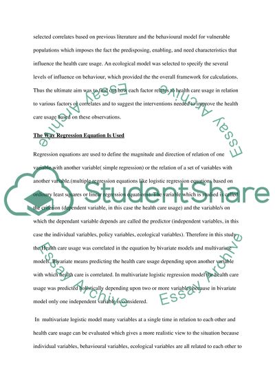 Logistic Regression in Nursing Practice