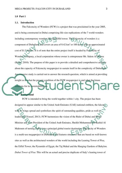 Falcon City in Dubailand