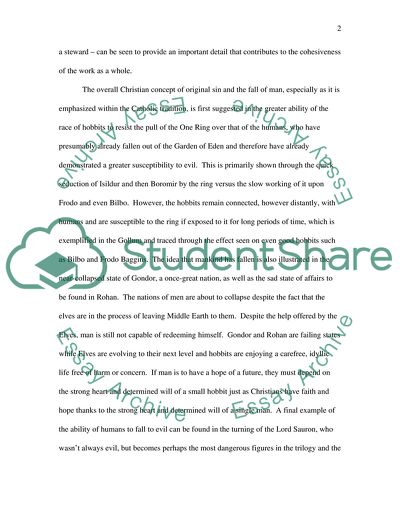 Lord of the Rings: A Completed Circle or a Collection of Arcs