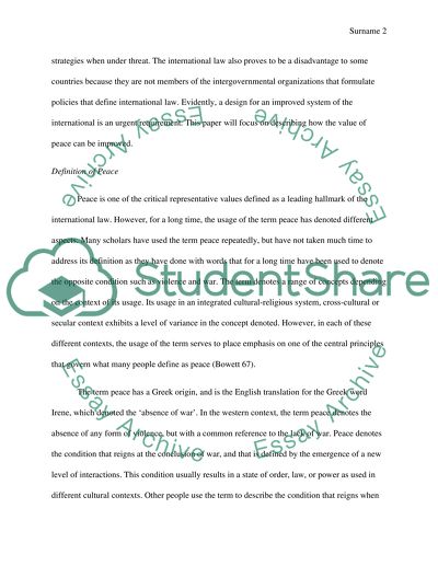 An Improved International Law System