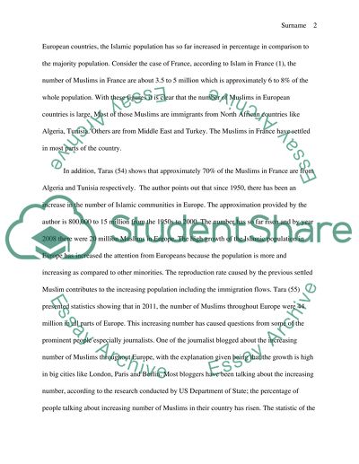 Clashes over Muslim minorities in Europe throughout the past ten years