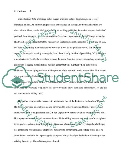 In the Lake of the Woods & The Story of an Hour