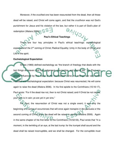 Life and Deeds of Paul the Apostle