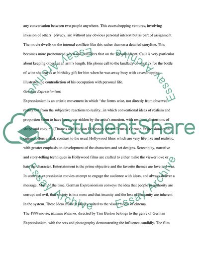 Different Styles in Movies