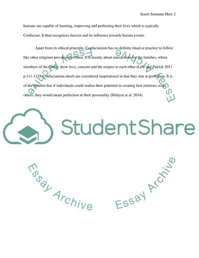 What is Confucianism