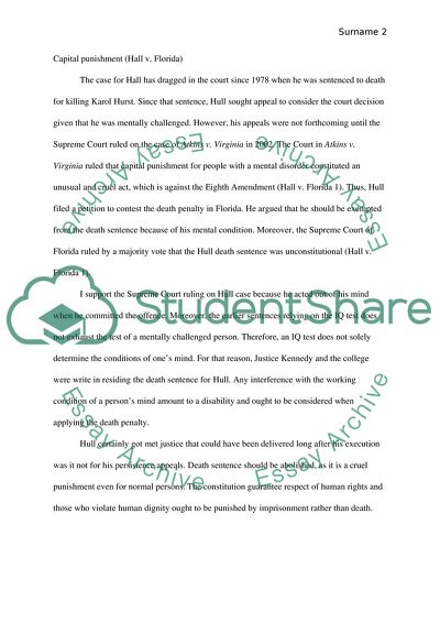 US Executive/Judiciary