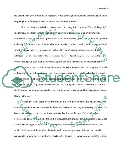 On eternity and time what are the themes in the story