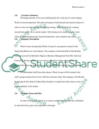 The First Five Years of Wash Avenue Incorporated