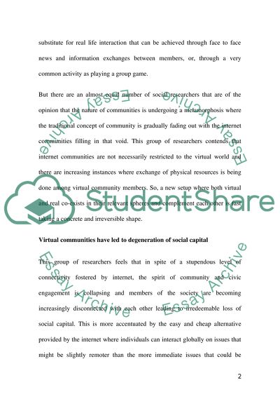 Systems and Community