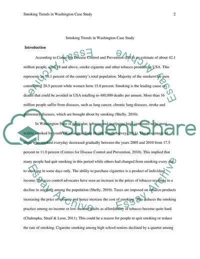 Smoking Trends in Washington