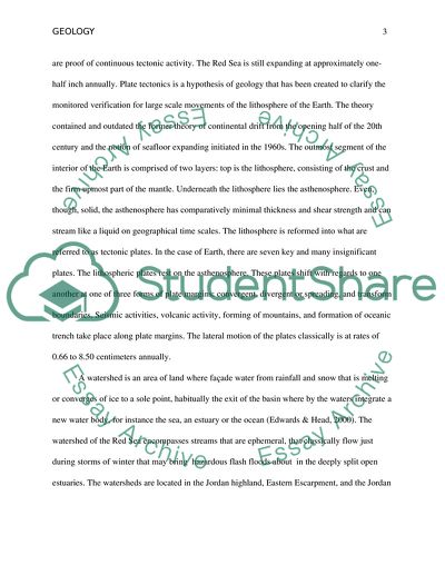 Geological Framework of the Red Sea