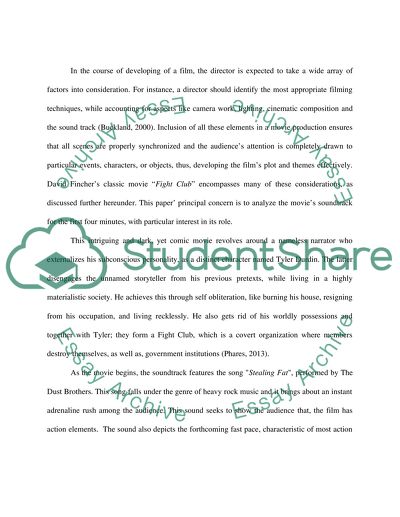 Film Fight Club 00:00:35.00:04:00analysis