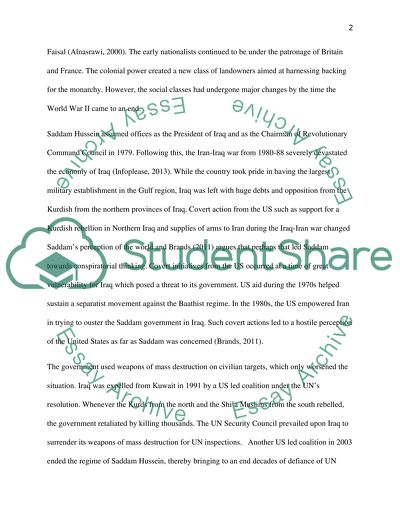 Major Obstacles in the Economic Development of Iraq