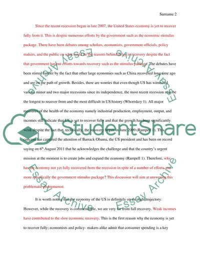 Times of Economic Downturn