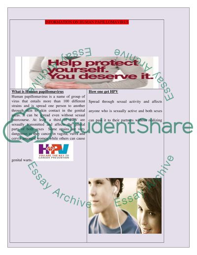 Health Information Flyer