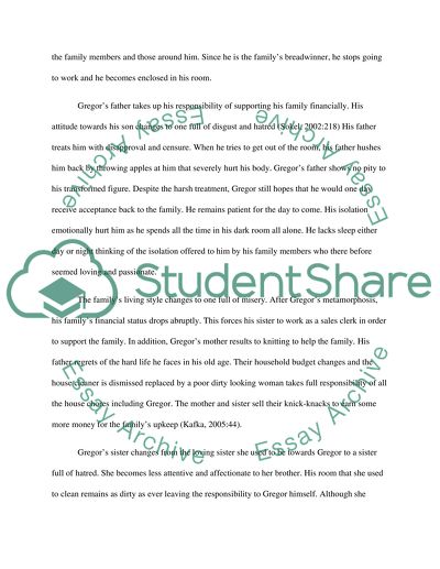 What Changes Occur in Kafkas Metamorphosis