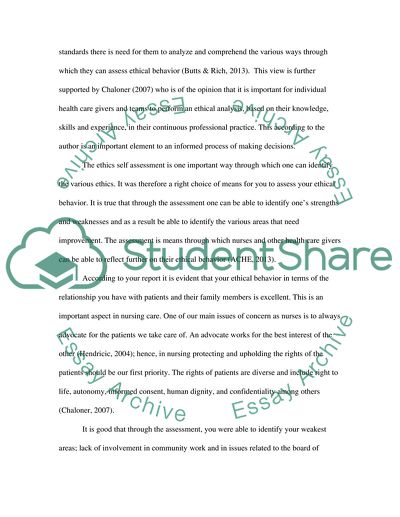 Ethics and the Role of Nurses