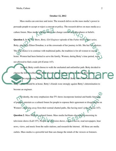 Media, Culture, and Society