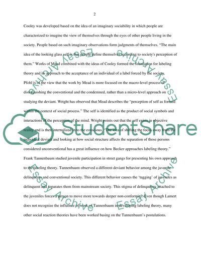 Labeling Theory and Gun Control