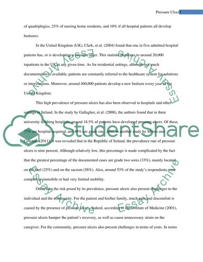 Impact of implementing clinical practice guidelines to prevent pressure ulcers