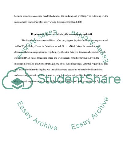 Planning Stage in Computer Sciences and Information Technology