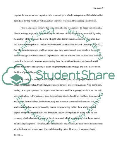 The Allegory of the Cave