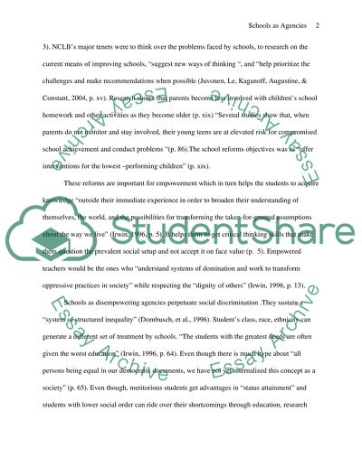 How are schools agencies of empowerment and disempowerment