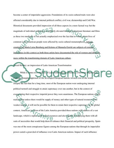 The Role of Women in Latin American History